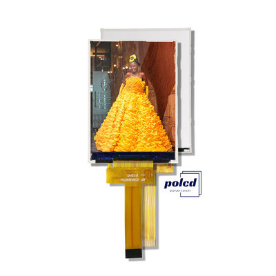 Polcd 2.8 นิ้ว TFT Display Screen JD9853 240*320 ความละเอียด 18pin 200nits โมดูล TFT LCD