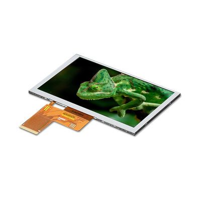 Polcd 5 นิ้ว Lcd Screen 800x480 ความละเอียด ST7262 Driver IC RGB Interface TFT Display