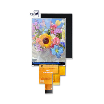 Polcd 2.8 นิ้ว IPS มุมชมทั้งหมด TFT 480 * 640 ความละเอียด 20 Pin ST7701S ic LCD Display Module