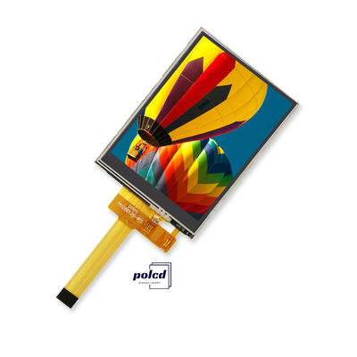 Polcd 2.8 นิ้ว FPC 4wire SPI อินเตอร์เฟซ หน้าจอสัมผัส 240x320 พิกเซล TFT LCD Display Module