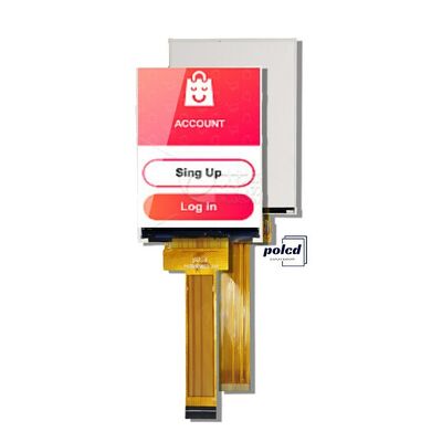 Polcd 2.8 นิ้ว TFT Display 240x320 IPS Screen ความละเอียดสูง 1200:1 TFT Panel LCD Module