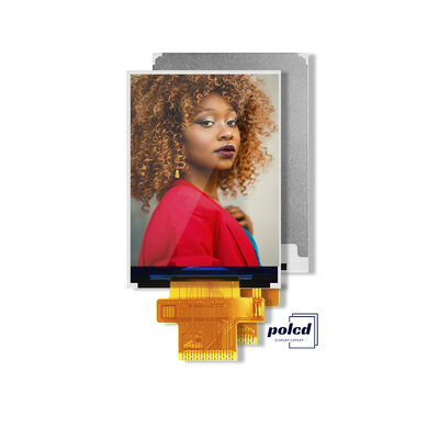 Polcd ISO9001 จอแสดงผล TFT ขนาด 2.4 นิ้ว 260 Nit ST7789V2 240x320 หน้าจอ TFT