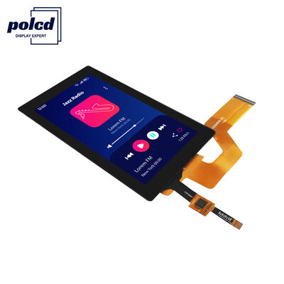 Polcd 5.5 นิ้ว TFT Module 750x1080 ความละเอียด แผ่นสัมผัสจอ MIPI อินเตอร์เฟซ 40 pin IPS View Angle TFT LCD Display