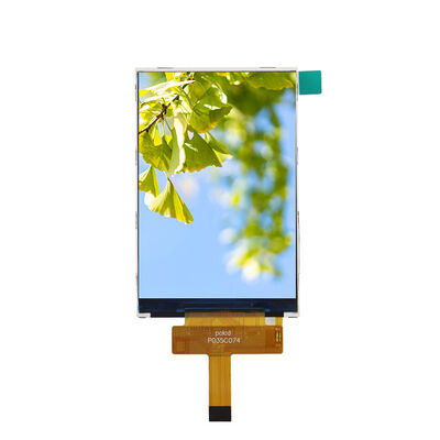 Polcd 3.5 นิ้ว TFT LCD Screen 320*480 SPI อินเตอร์เฟซ ความสว่างสูง 400nit 3.5 LCD Display Module