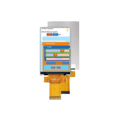 Polcd 3.5 นิ้ว TFT Display MCU SPI อินเตอร์เฟซ อุปกรณ์อุตสาหกรรม IPS Screen Full View โมดูล LCD สี