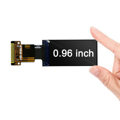โมดูลจอแสดงผล TFT LCD 0.96 นิ้ว Polcd มุมมอง IPS อินเทอร์เฟซ SPI 80*160 พร้อม FPC แบบกำหนดเอง