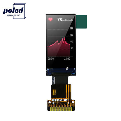 Polcd 80x160 Pixels 0.96 TFT Display โมดูล TFT LCD 1.5 มม. 400 Nit