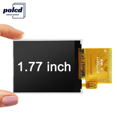Polcd RGB 24 บิต 1.77 TFT LCD 128 * 160 ST7262 จอแสดงผล LCD ทางการแพทย์
