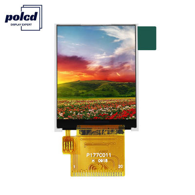 Polcd ความละเอียด 128 * 160 1.77 TFT LCD ST7735S จอแสดงผล TFT LCD เพื่อการพาณิชย์