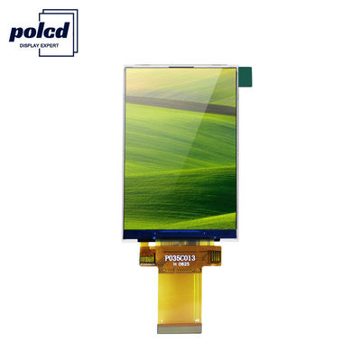 Polcd 450 Nit 3.5 นิ้วหน้าจอสัมผัส 320x480 พิกเซลโมดูล TFT LCD