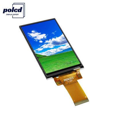 Polcd 450 Nit 3.5 จอแสดงผล TFT 320X480 แผงสัมผัส LCD ISO9001