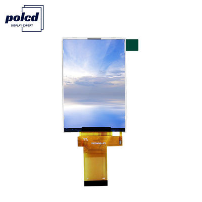 Polcd 73.44 มม. IPS TFT LCD จอแสดงผล 3.5 นิ้ว Hdmi Lcd 320X480 พิกเซล