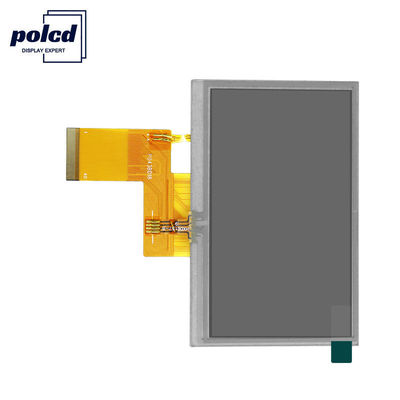 Polcd Brightness 300 4.3 นิ้ว TFT Lcd Display 800X480 TFT Resistive Touch Screen